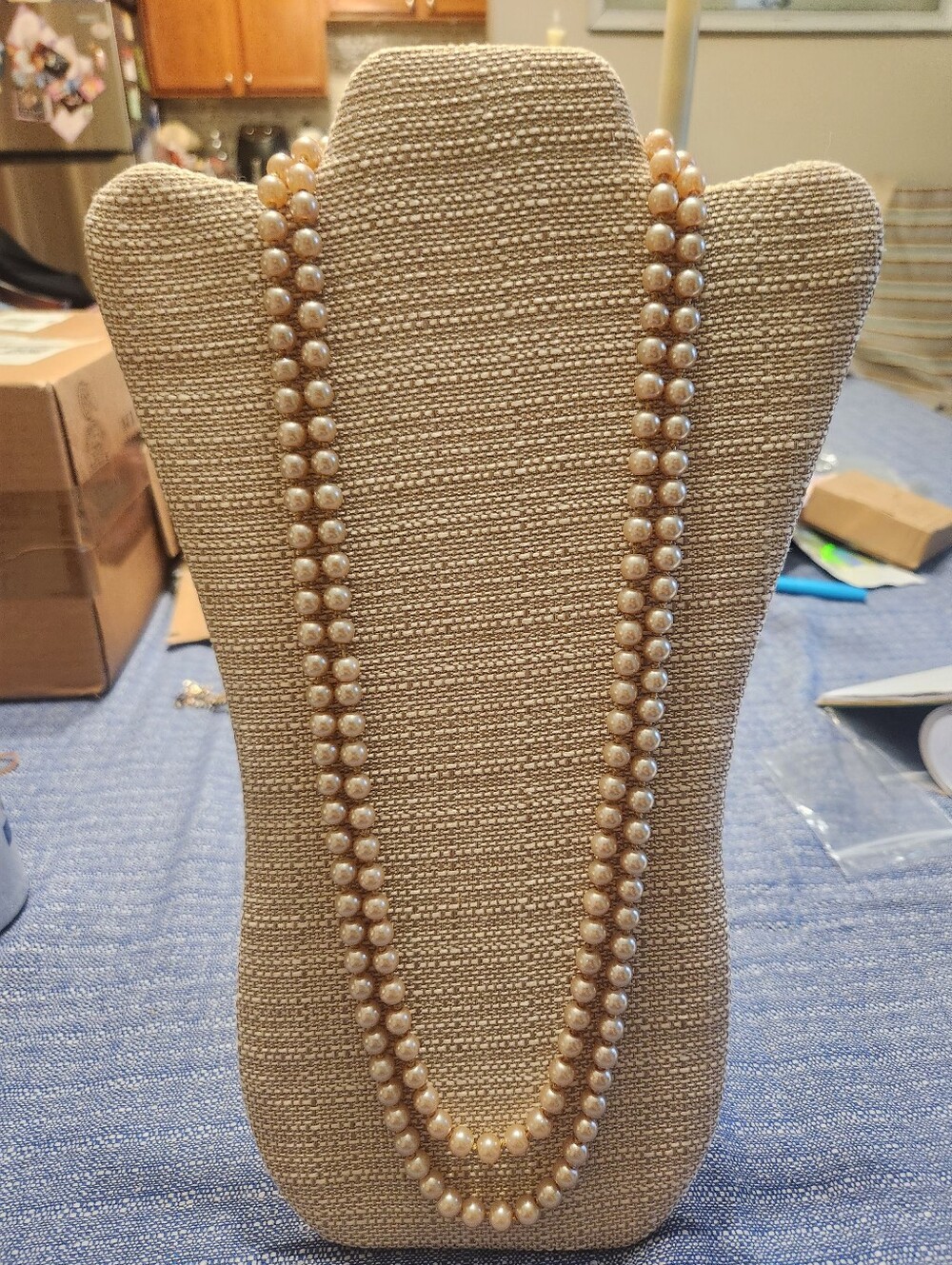 Opera Length Faux Pearls